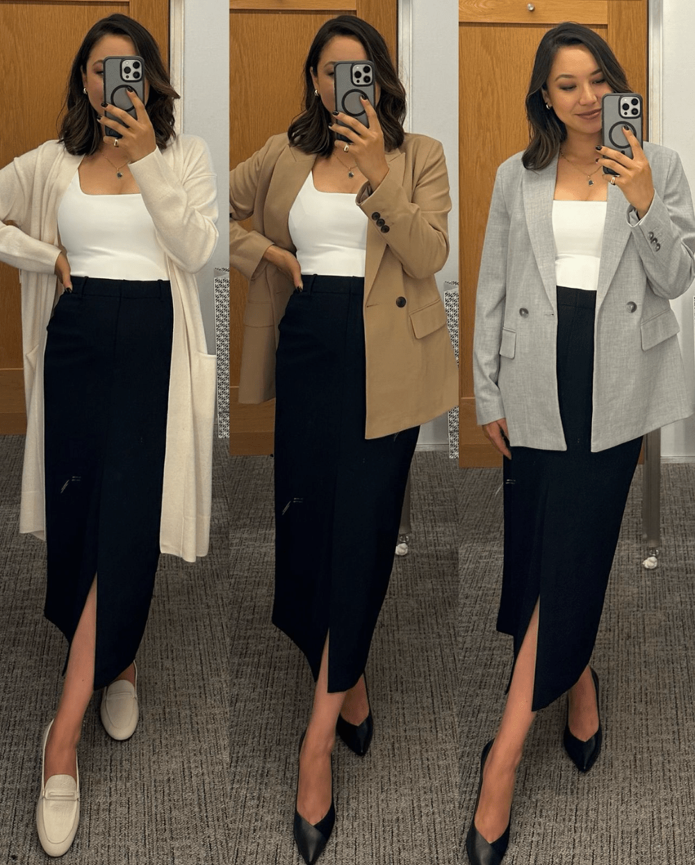 Business Casual Tops with a Pencil Skirt by Jasmine Ricks