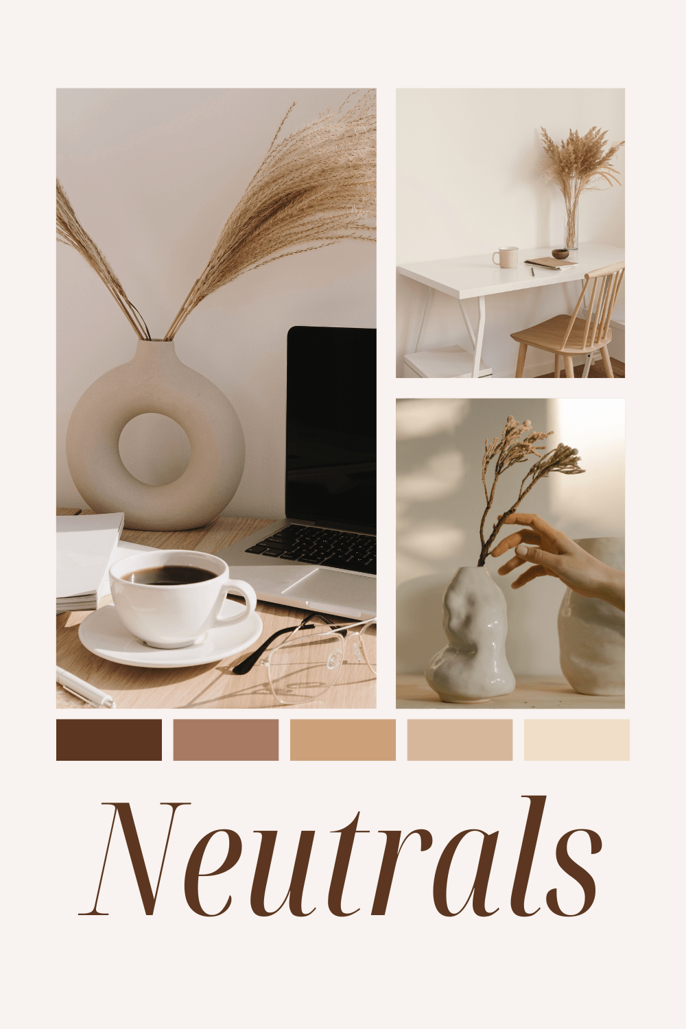 Office Neutral Decor Palette